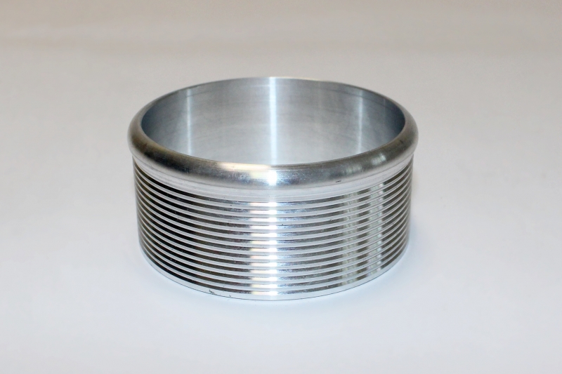 Ladeluftkühler Anschluss Stutzen CNC gedreht 63mm