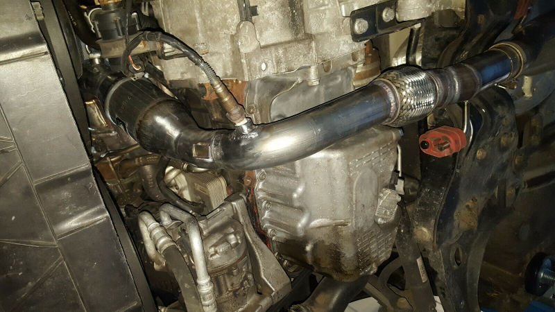 Skoda Fabia II RS 1.4TSi 180PS Tuning Downpipe  mit 100Zeller  Metallsportkat Kat E-Nummer