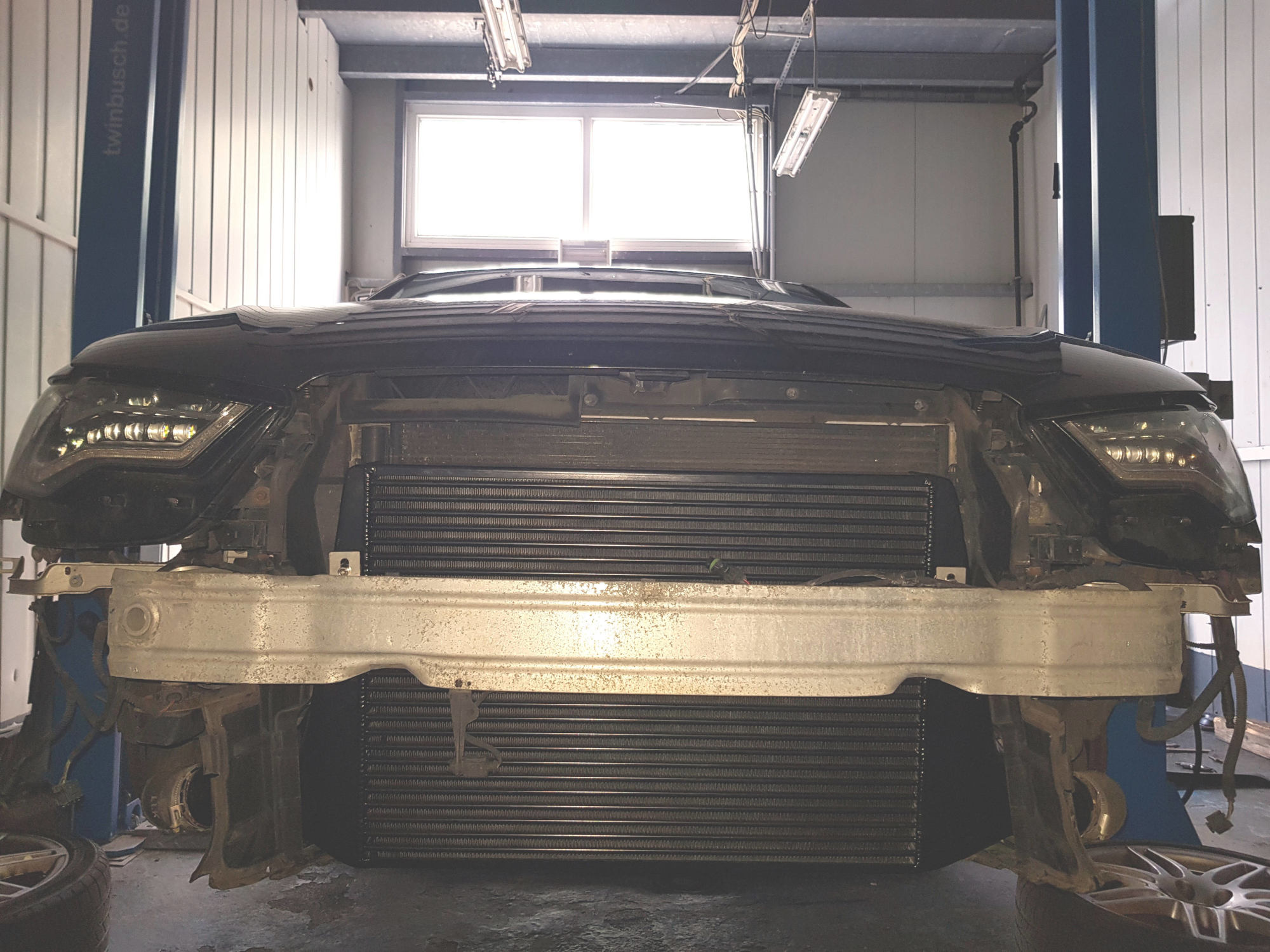 Audi A6 4G 3.0TDI  Tuning Ladeluftkühler EVO2 KWP