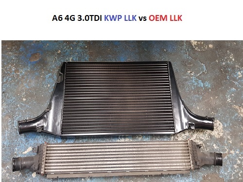 Audi A6 4G 3.0TDI  Tuning Ladeluftkühler EVO2