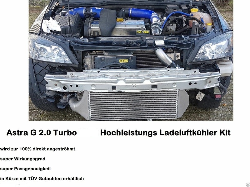 Opel Astra H 2.0T Performance Tuning Ladeluftkühler von KW Performance
