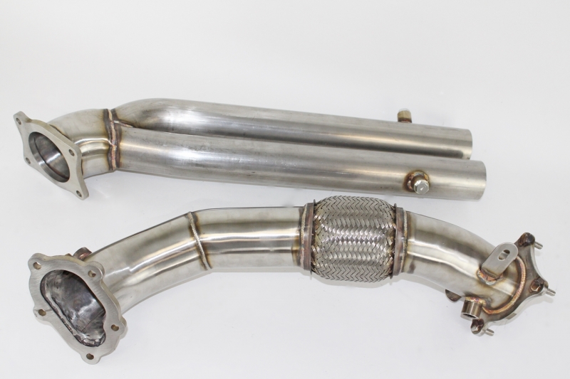 Audi A7 4G 3.0BiTDi 313PS DPF Ersatzrohr Downpipe Hosenrohr von Clubsport Elite