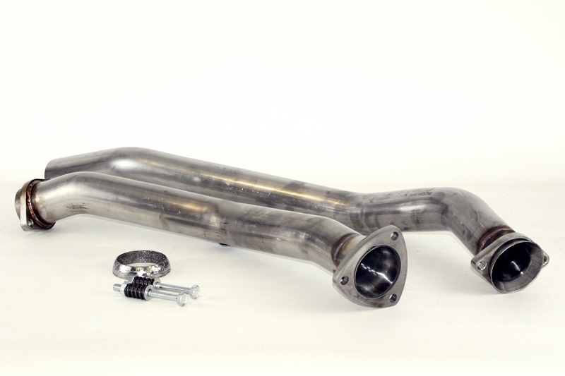 Audi A4 B5 1.8T 2WD Performance Hosenrohre Edelstahl Titanium 3" auf 60mm