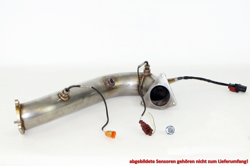 Audi A7 3.0TDi DPF Katersatzrohr Downpipe Hosenrohr von Clubsport Elite T2