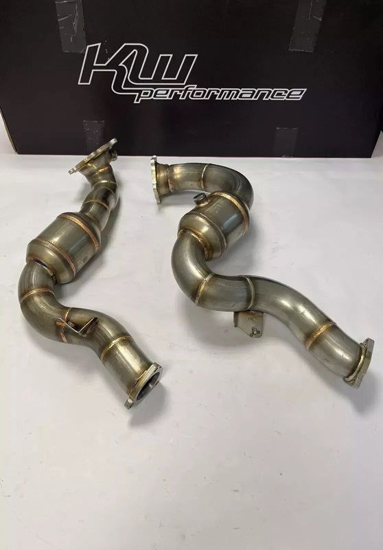 AUDI S6 RS6 C7 S7 RS7 C7 4.0 V8 BITURBO Tuning DOWNPIPE EDELSTAHL 2,75 ZOLL
