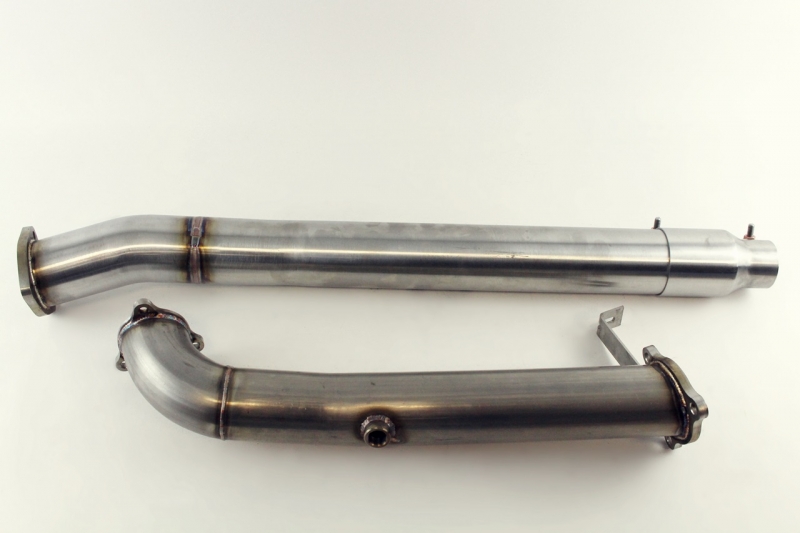 Audi A6 4F 3.0TDi Performance Hosenrohr DPF Ersatz 76mm Clubsport Elite