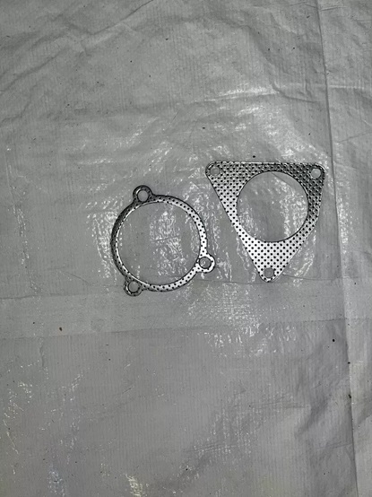 Audi A6 4G A7 A4 A5 Q5 3.0TDI Downpipe Dichtung Satz 2 teilig