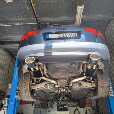 Audi S4 / RS4 4.2 V8 B7 Modell Sportausuffanlage mit EG
