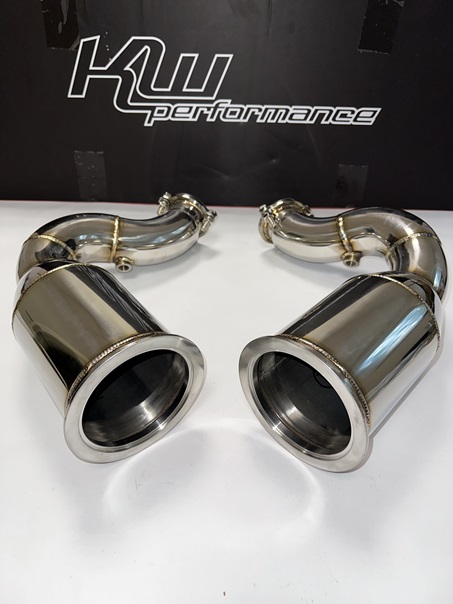 Porsche Cayenne S 2.9T High Flow Tuning Kat OFF Downpipe