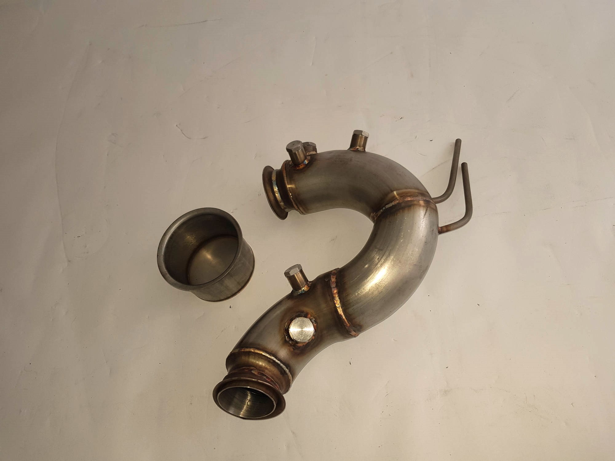 Neu Tuning Downpipe VW GOLF VII 2013+ 1.6/2.0 tdi DPF Ersatz OFF