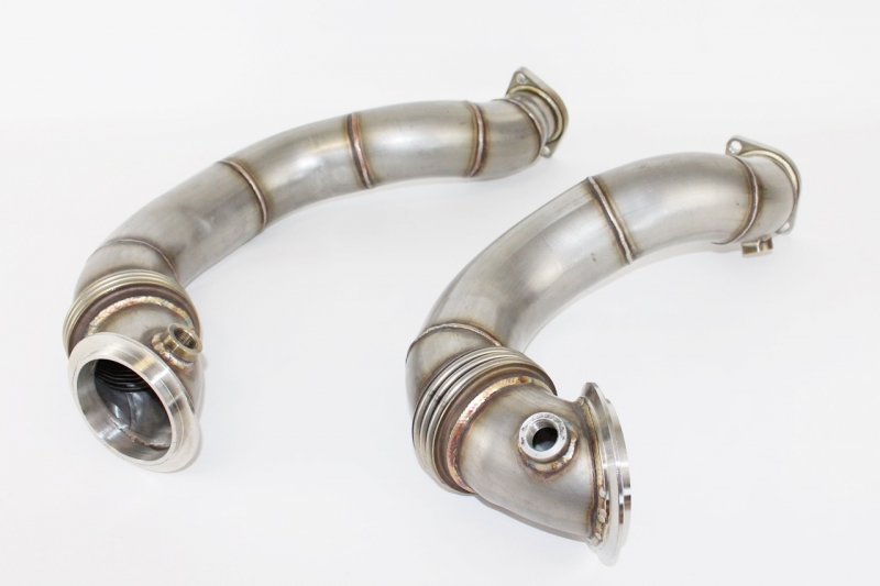 BMW 335i N54 E93  Tuning Performance Hosenrohr 3" 76mm B_Ware