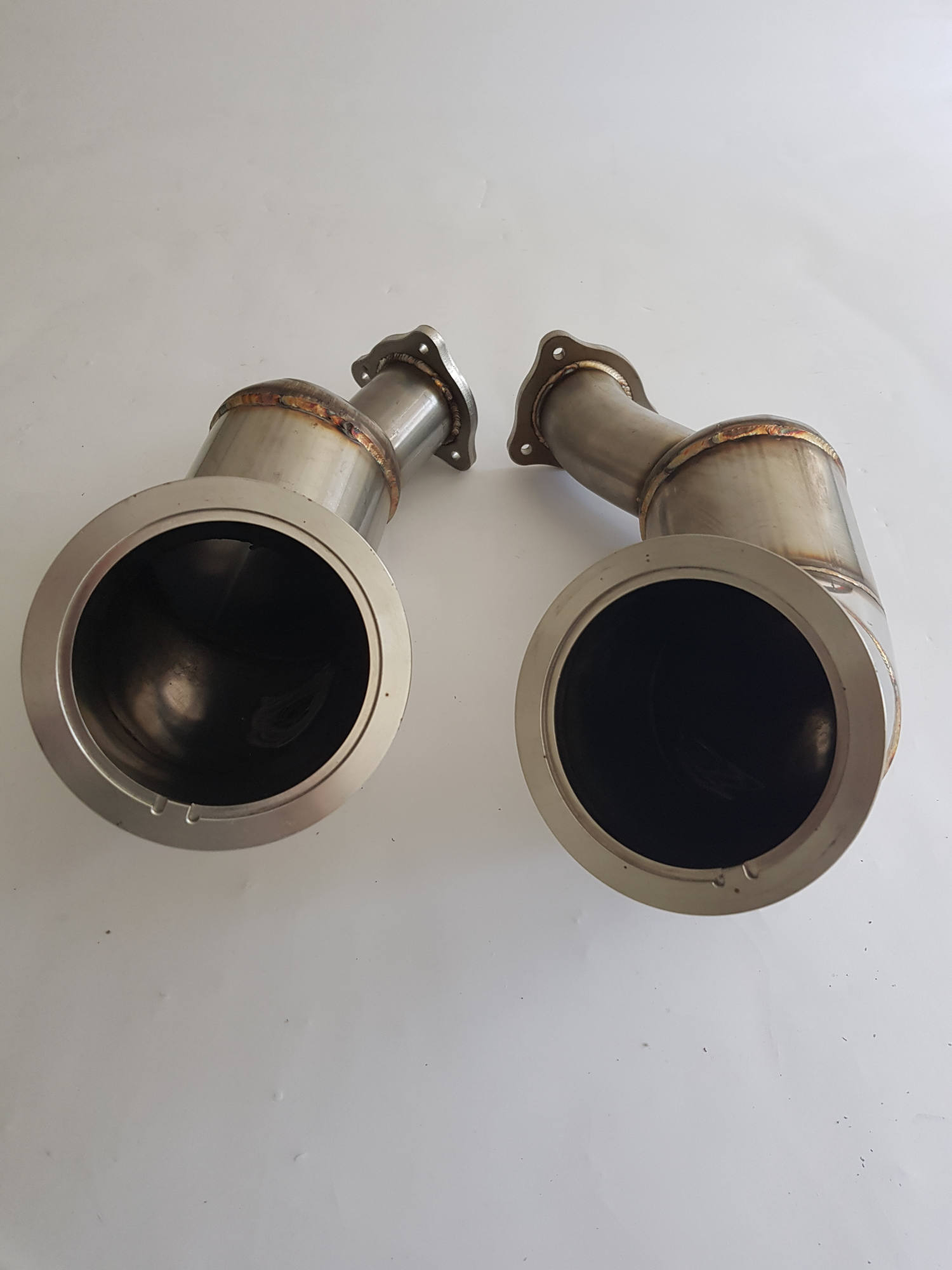 Audi RS4 2.9 B9 Downpipe Paar Hosenrohr Kat  Clubsport Elite 200 Zeller