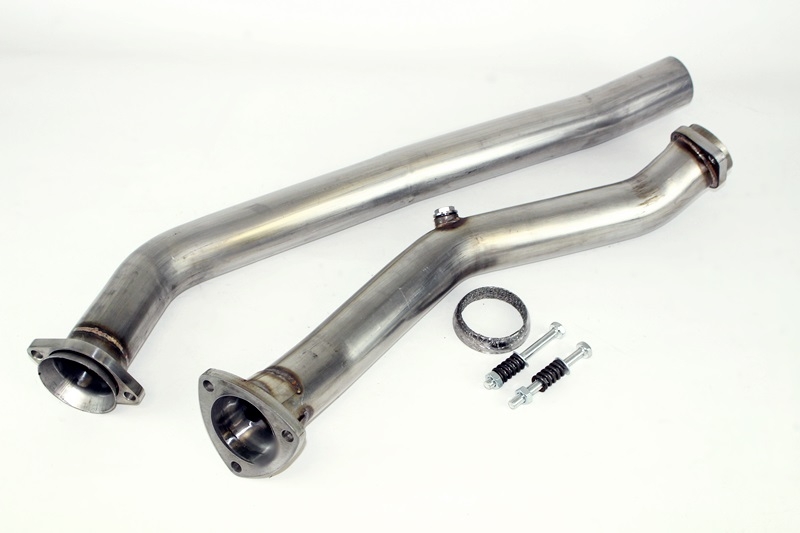 Audi A4 B5 1.8T quattro Performance Hosenrohre Edelstahl Titanium 3" / 60mm