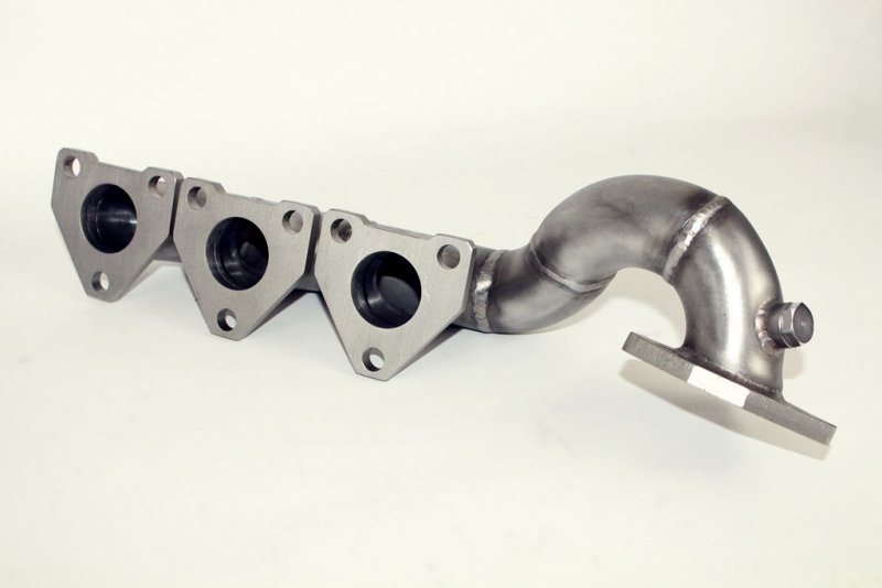 Audi RS4 B5 Performance Abgaskrümmer aus V2A Edelstahl Guß für K04 K06 K16