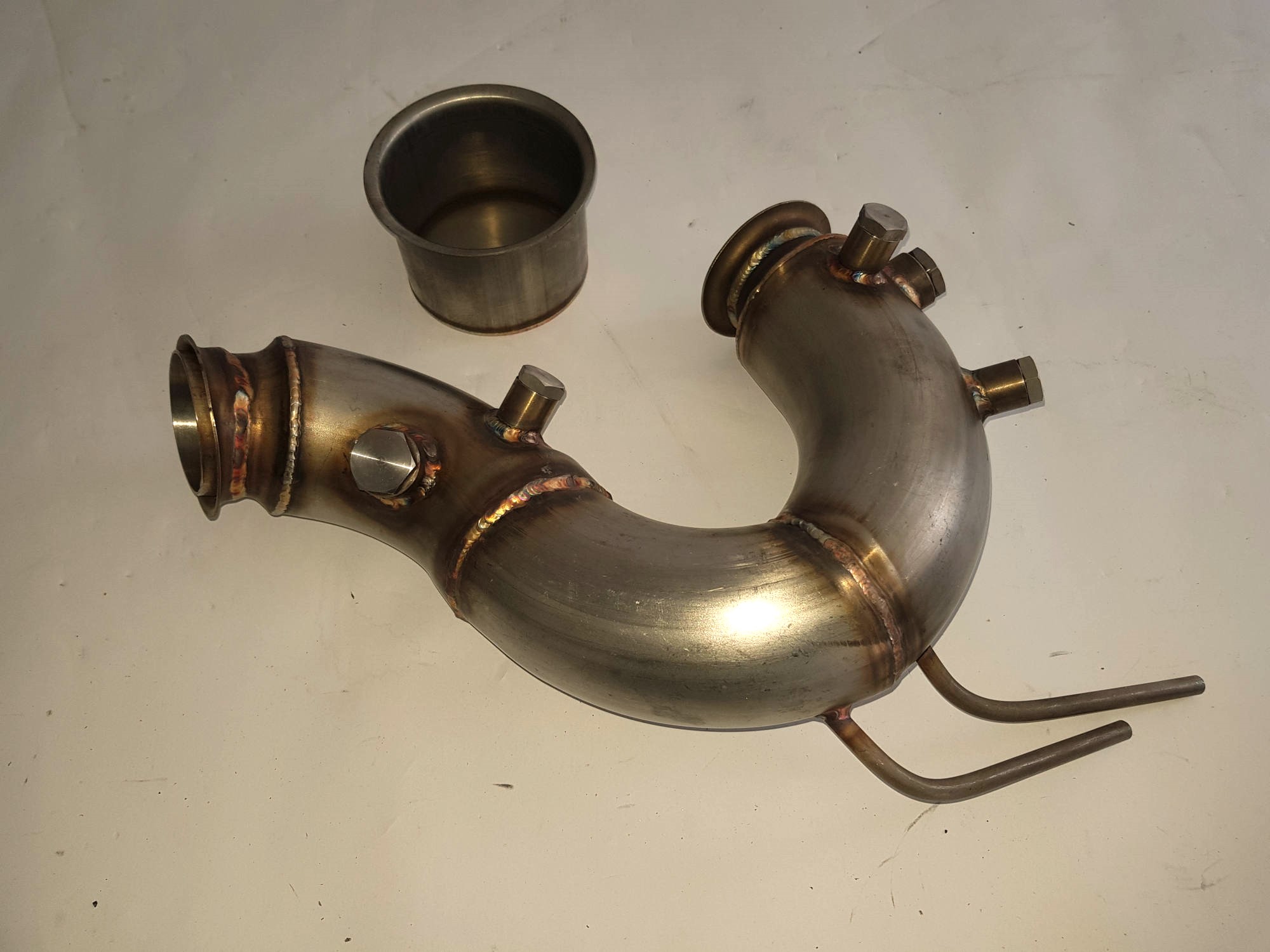 Neu Tuning Downpipe VW GOLF VII 2013+ 1.6/2.0 tdi DPF Ersatz OFF
