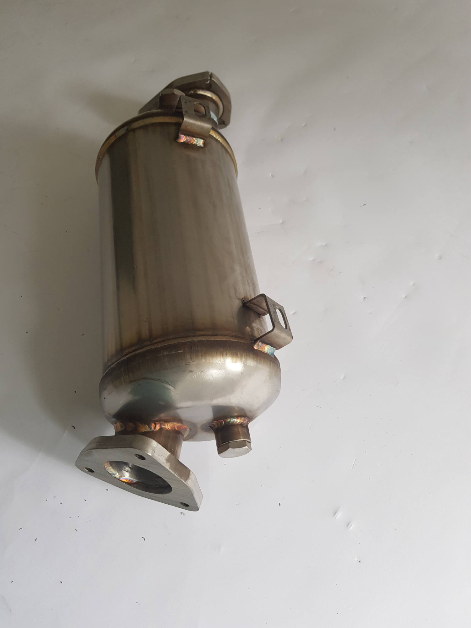 Audi A4 B7 2.0TDI Tuning DPF Ersatz Hosenrohre Downpipe
