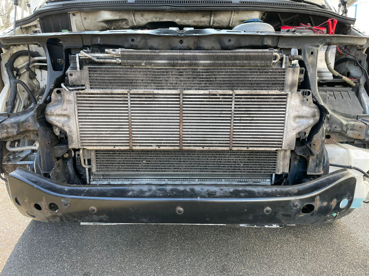 VW T5.1 1.9 2.0  2.5TDI  Performance Tuning EVO1 Ladeluftkühler