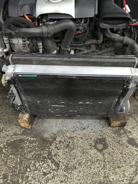 Audi A3 8P 2.0TFSI KW Performance Tuning Ladeluftkühler